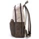 Чоловічий рюкзак шкіра та канвас слонова кістка для ноутбука TARWA RCj-7273-3md Бежевий