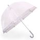 Зонт-трость детский облегченный механический FULTON (ФУЛТОН) FULC605-My-Litlle-Helper Прозрачный