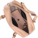 Деловая сумка-клатч со съемными ручками из натуральной кожи 22077 Vintage Бежевая