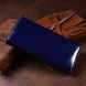 Гаманець жіночий конверт з гладкою екокожі KIVI 19068 Синій