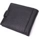Чоловічий гаманець зручного розміру ST Leather 22471 Чорний