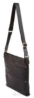 Відмінна шкіряна сумка через плече WITTCHEN 17-3-740-1, Чорний