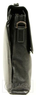 Надежный кожаный мужской портфель TOFIONNO 00310, Черный