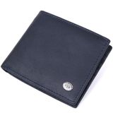 Чоловічий гаманець ST Leather 18303 (ST159) шкіряний Синій фото
