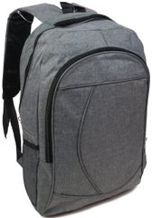 Легкий міський рюкзак на два відділення 18L Fashion Sports сірий