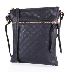 Жіноча міні-сумка з якісного шкірозамінника JESSICA (Джессіка) KWPZ8012-black Чорний