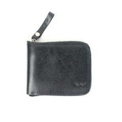 Натуральное кожаное портмоне Keeper mini черный Blanknote TW-PM-3-black-saf