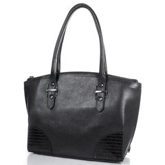 Женская кожаная сумка DESISAN (ДЕСИСАН) SHI7129-011 Черный