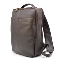 Кожаный мужской рюкзак коричневый TARWA GC-7280-3md Коричневый