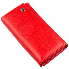 Яркий кошелек для женщин с визитницей ST Leather 18882 Красный