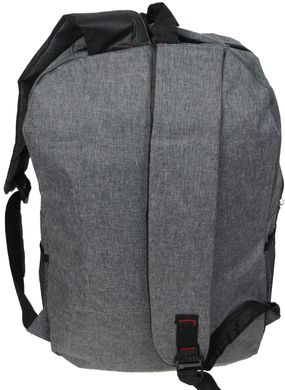 Легкий городской рюкзак на два отделения 18L Fashion Sports серый