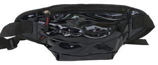 Голограмная поясная сумка из кожзаменителя Loren SS112 black