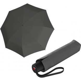Складна механічна парасоля Knirps A.050 Medium Manual Dark Grey Сірий Kn95-7051-0800