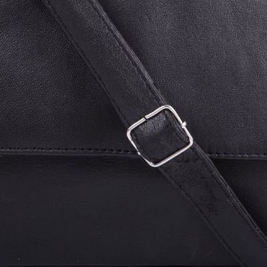 Жіноча шкіряна сумка-почтальонка TUNONA (ТУНОНА) SK2407-2 Чорний