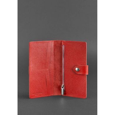Портмоне 3.1 (червоний, портофіно) Blanknote BN-PM-3-1-red