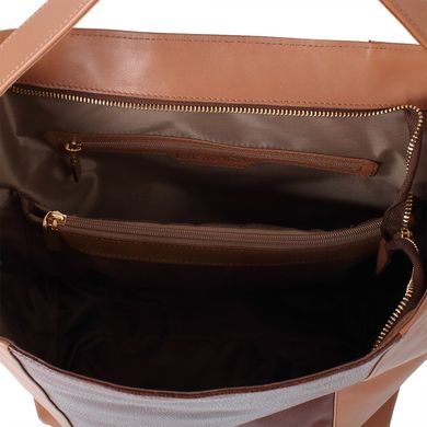 Жіноча шкіряна сумка LASKARA (Ласкара) LK-DS269-brown-choco Коричневий