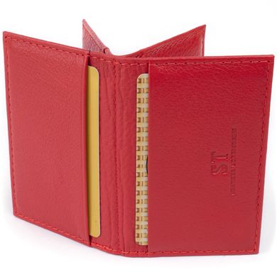 Візитниця-книжка ST Leather 19214 Червона