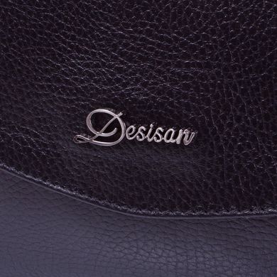 Женская кожаная сумка-клатч DESISAN (ДЕСИСАН) SHI1541-011 Черный