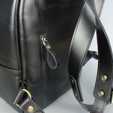 Натуральный кожаный рюкзак Groove M черный Blanknote TW-Groove-M-black-ksr