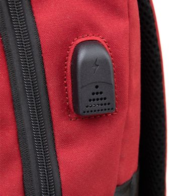 Рюкзак текстильный smart унисекс Vintage 20627 Малиновый