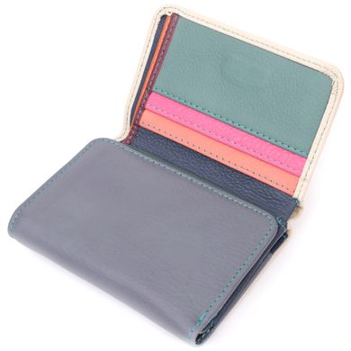 Стильний гаманець для дівчат із натуральної шкіри ST Leather 22495 Різнокольоровий