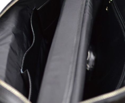 Деловая кожанная мужская сумка-портфель TA-4364-4lx TARWA Черный