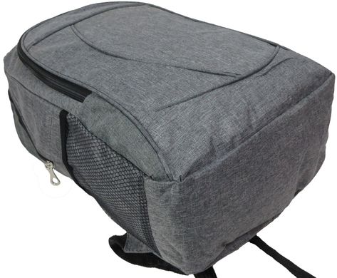 Легкий міський рюкзак на два відділення 18L Fashion Sports сірий