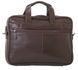 Удобная кожаная сумка для ноутбука Vip Collection Украина 50104B flat, Коричневый