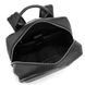 Стильный кожаный мужской рюкзак черного цвета Tiding Bag NM29-5073BA Черный