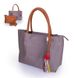 Жіноча сумка з якісного шкірозамінника AMELIE GALANTI (АМЕЛИ Галант) A981112-ligh-grey Сірий