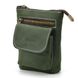 Маленькая мужская сумка на пояс плечо зеленая TARWA RE-1350-3md Зеленый