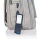 Кожаный рюкзак серый с отделением для ноутбука Piqvadro CA1813VI_GRB Серый