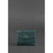 Натуральний шкіряний гаманець 2.1 зелений Crazy Horse Blanknote BN-W-2-1-iz