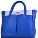 Жіноча сумка з якісного шкірозамінника FARFALLA (фарфалле) WR82307-white Синій