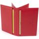 Визитница-книжка ST Leather 19214 Красная