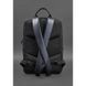 Темно-синий кожаный мужской рюкзак Foster Blanknote BN-BAG-39-navy-blue