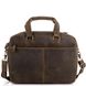 Винтажная сумка для ноутбука коричневая Tiding Bag D4-001G Коричневый