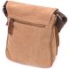 Функціональна чоловіча сумка з текстилю 21268 Vintage Коричнева