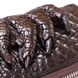 Клатч мужской CROCODILE LEATHER 18273 из натуральной кожи крокодила Коричневый