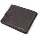 Практичный бумажник среднего размера для мужчин из натуральной кожи флотар BOND 22001 Коричневый