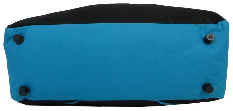 Спортивная сумка 24L Corvet SB1032-83 черная с голубым