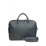 Натуральная кожаная деловая сумка Briefcase 2.0 черный флотар Blanknote TW-Briefcase-2-black-flo фото