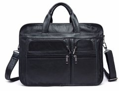 Вместительная дорожная сумка Vintage 14883 Черная