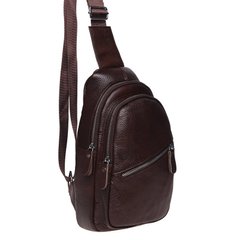 Мужской кожаный рюкзак Borsa Leather K1330-brown