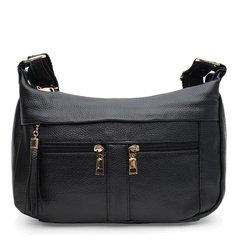 Женская кожаная сумка Keizer K11009bl-black