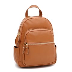 Шкіряний жіночий рюкзак Keizer K1172br-brown