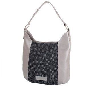 Женская кожаная сумка LASKARA (ЛАСКАРА) LK-DD221-grey-black Серый
