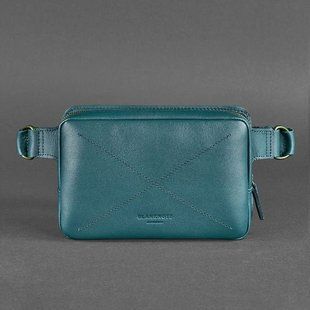 Сумка поясная DropBag mini Малахит - зеленая Blanknote BN-BAG-6-malachite