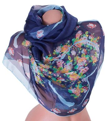 Елегантний жіночий шарф ETERNO ES0206-31-3, Синій