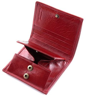 Яскравий шкіряний гаманець червоного кольору Wittchen, Червоний